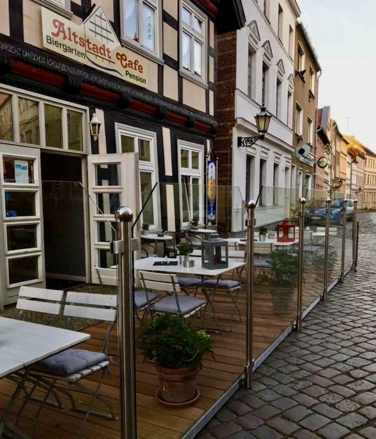 Altstadt Cafe Гафельберґ Екстер'єр фото